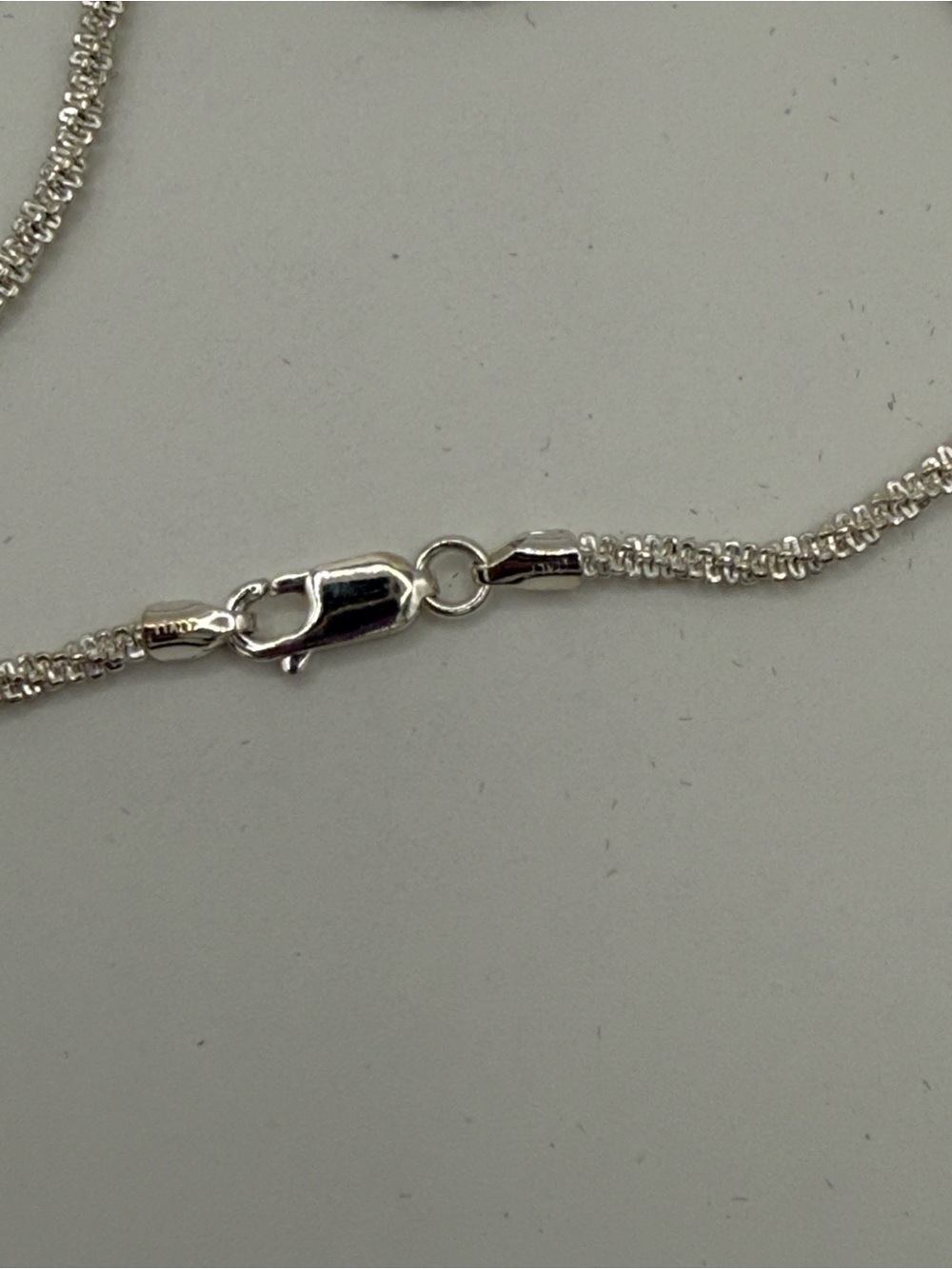 30” Sterling Silver Rope Chain Necklace - Picture 2 of 3